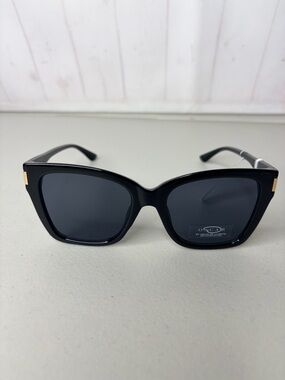 Oscar De La Renta Oversized Black Sunglasses New Summer Sunnies Vacation